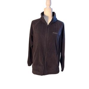 Columbia black fleece jacket 1X